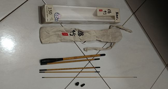 Kelengkapan tegek XAR lentur microfishing
