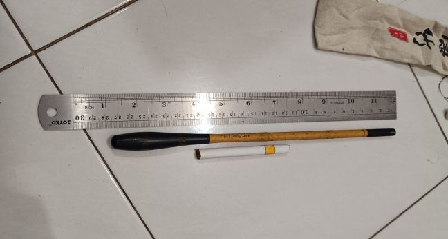 Tegek microfishing diameter ruas kecil