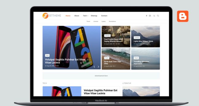 Penyedia template Blogger di Indonesia - JetTheme